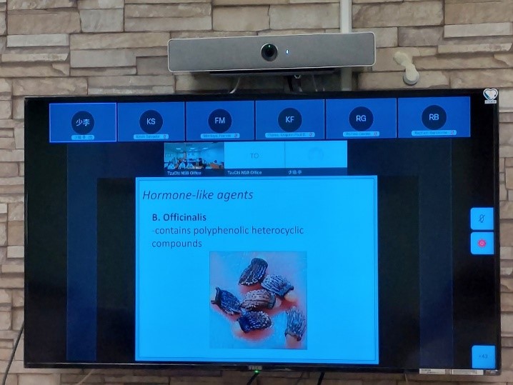 2021/07/29(四)新南向中醫藥暨針灸遠距進階跨國講座: Current Research on TCM in the Treatment of Dry Eye Disease，多位新南向友人參與。