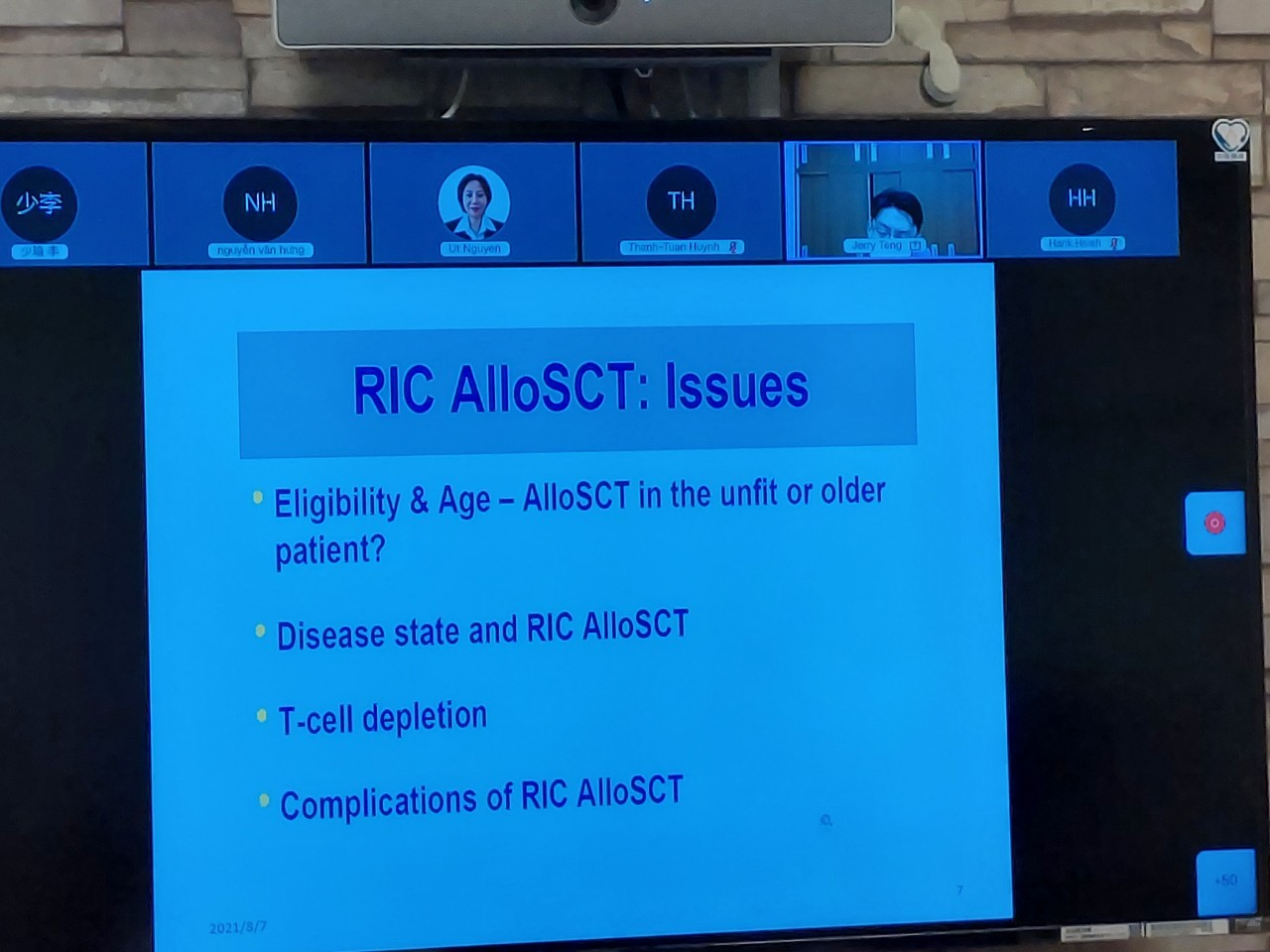 本次活動特別邀請台中榮民總醫院血液腫瘤科滕傑林主任擔任演講者。