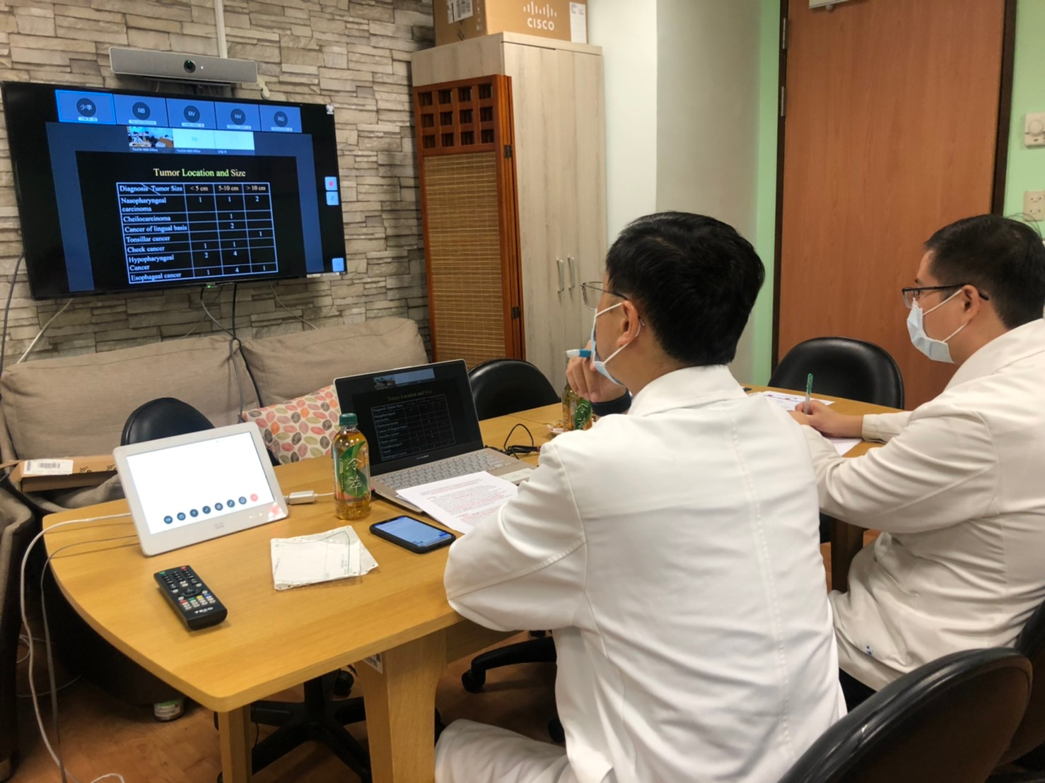 照片說明：2021/08/12(四)新南向中醫藥暨針灸遠距進階跨國講座:“San Huang Xie Xin Tang”for Radiation Sensitization Enhancement Phase II Clinical Trial with Randomized Sample活動現場。