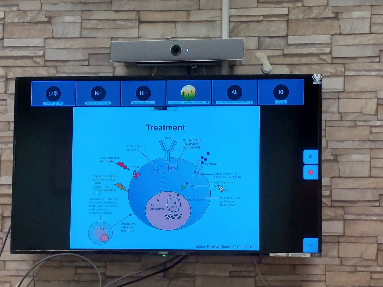2021/08/25(三)新南向造血幹細胞移植遠距進階跨國講座: Chronic GVHD After Allo-HSCT課程內容。