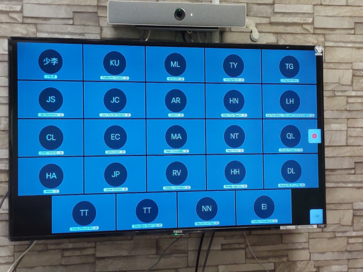 2021/09/22(三)新南向造血幹細胞移植遠距進階跨國講座: Recommended Haploidentical BMT Protocol in a Real World for the Southeast Aasia Countries，多位新南向友人參與。