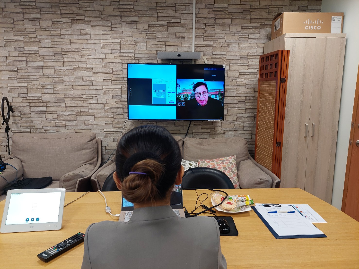 2021/10/08(五)玉山論壇- 以韌實力重啟共同進步的優先議程，採用視訊方式參加。