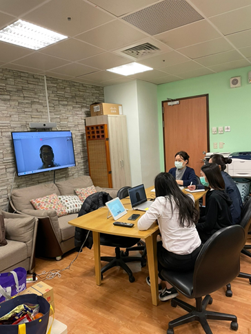 2021/12/20(一)新南向菲律賓語教學講座活動現場。