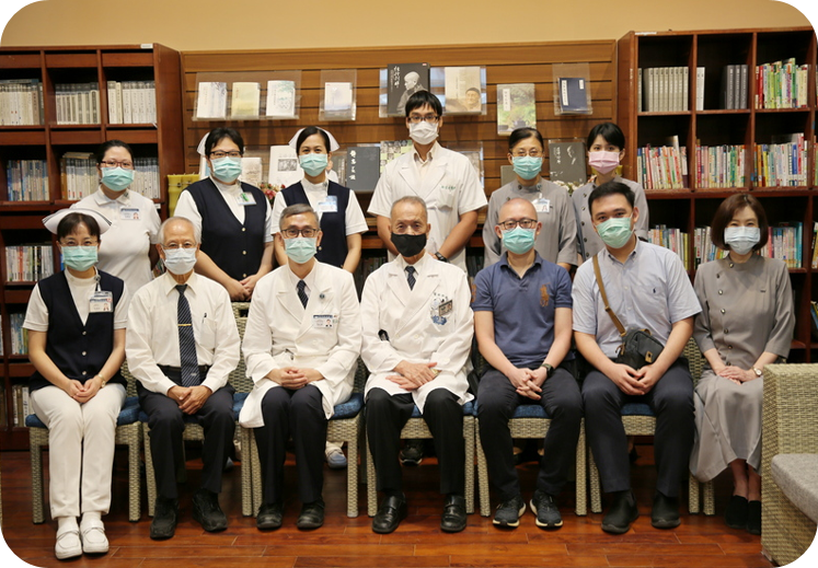 圖說：醫療團隊治療計畫說明會。