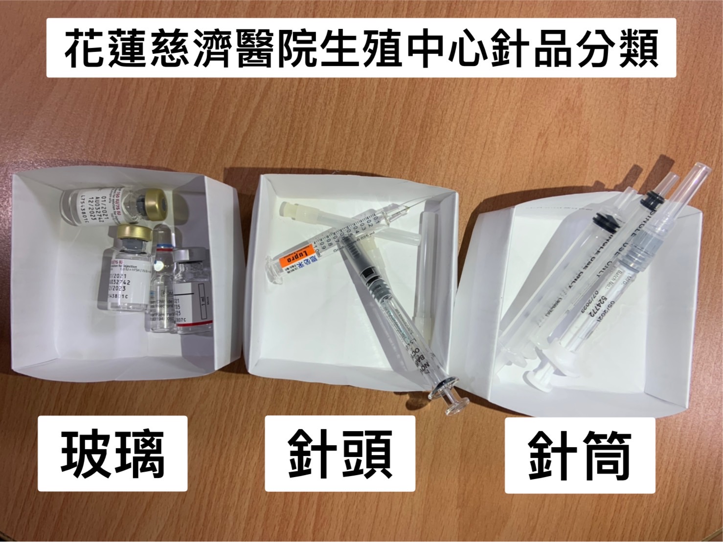 針品/玻璃 分類說明